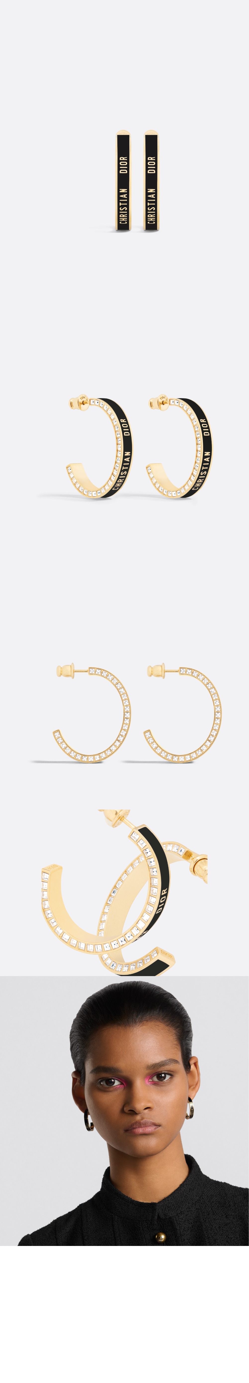 Dior Night Code 라지 후프 E3473