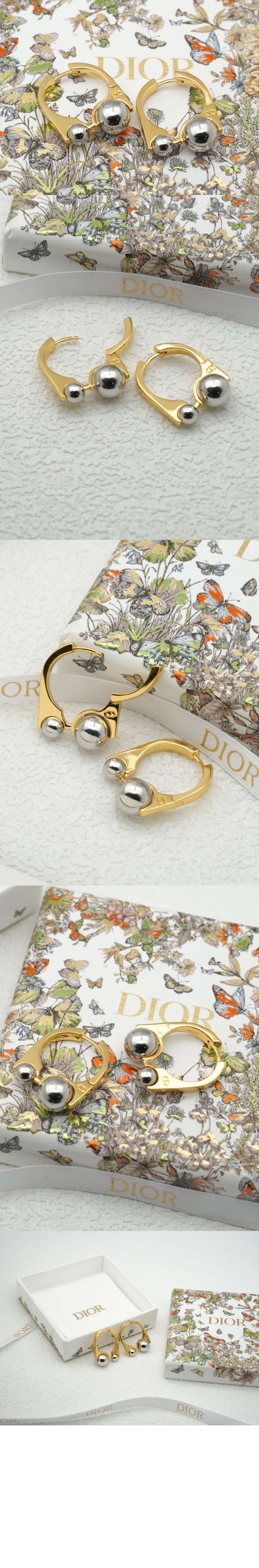 Dior Tribales New Look 미디엄 귀걸이 E3897