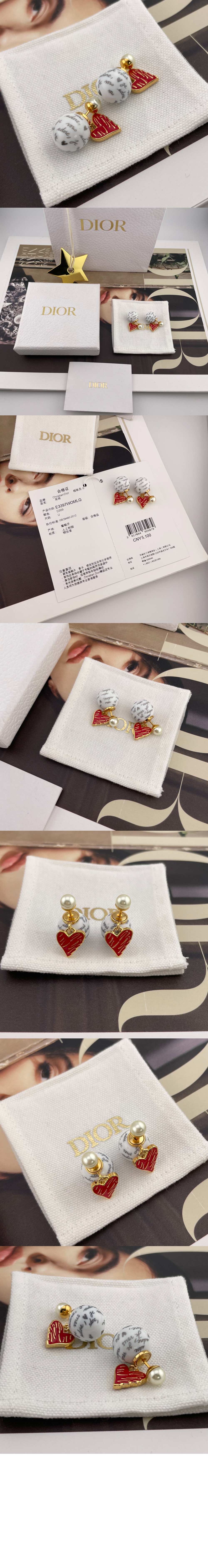 Dioramour Dior Tribales 귀걸이 E3397