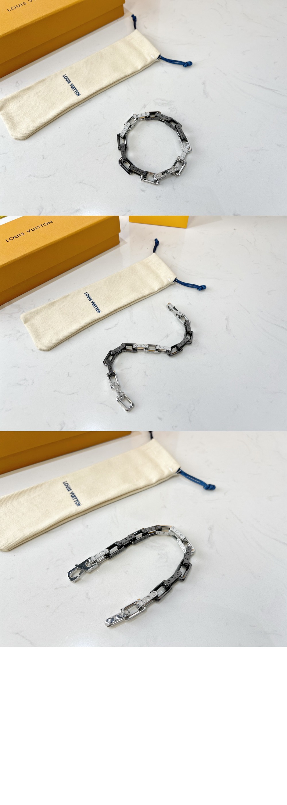 모노그램 체인 팔찌 M00687