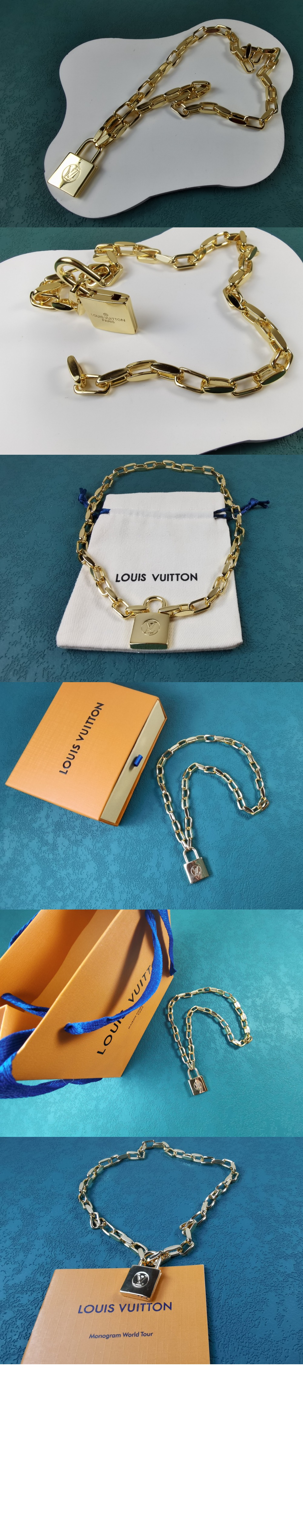LV EDGE CADENAS 목걸이 MP2993