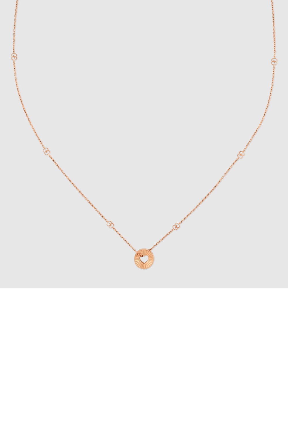 18k 하트 목걸이 729373