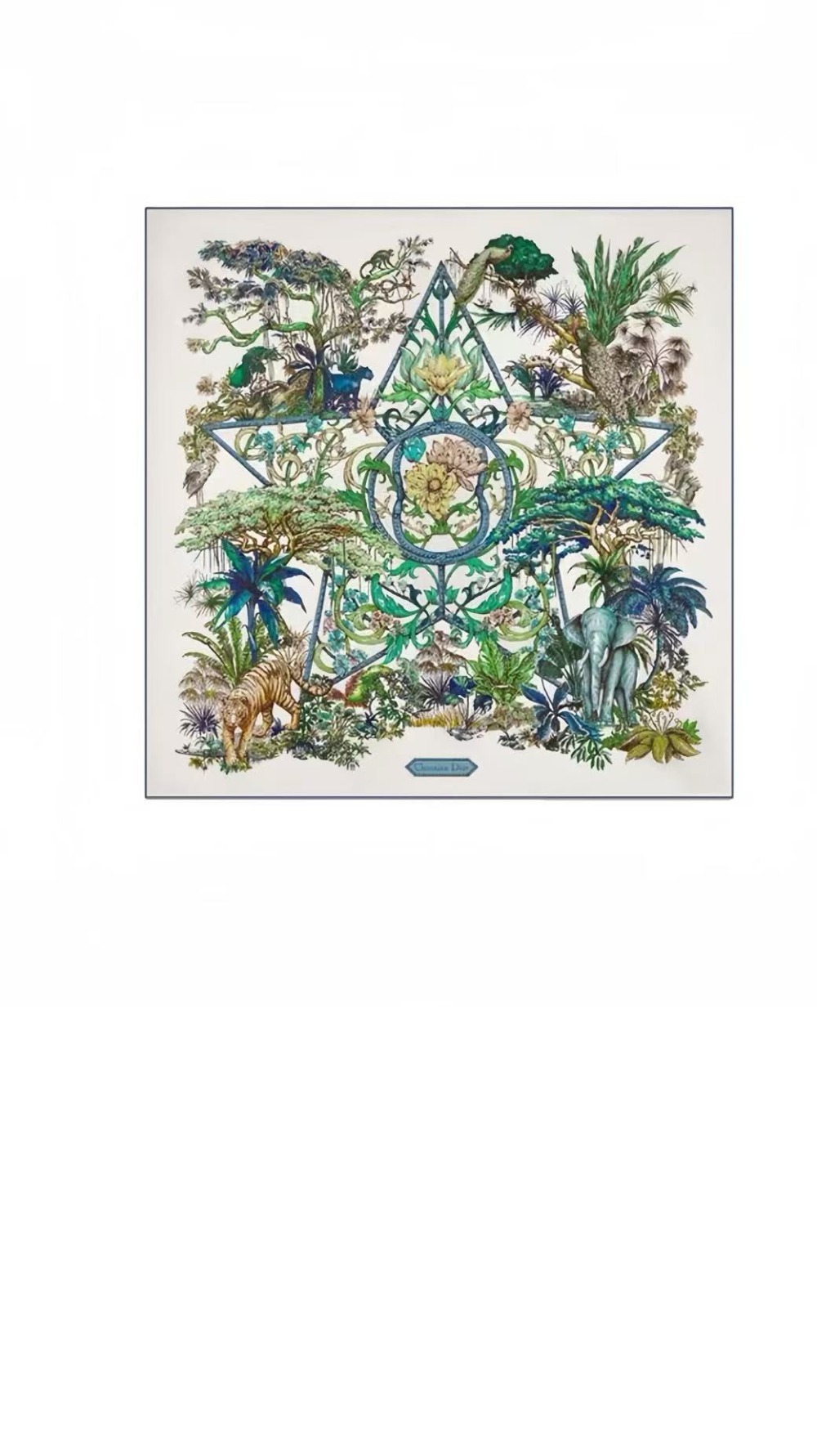 Etoile de Voyage 90 스퀘어 스카프 34YAN