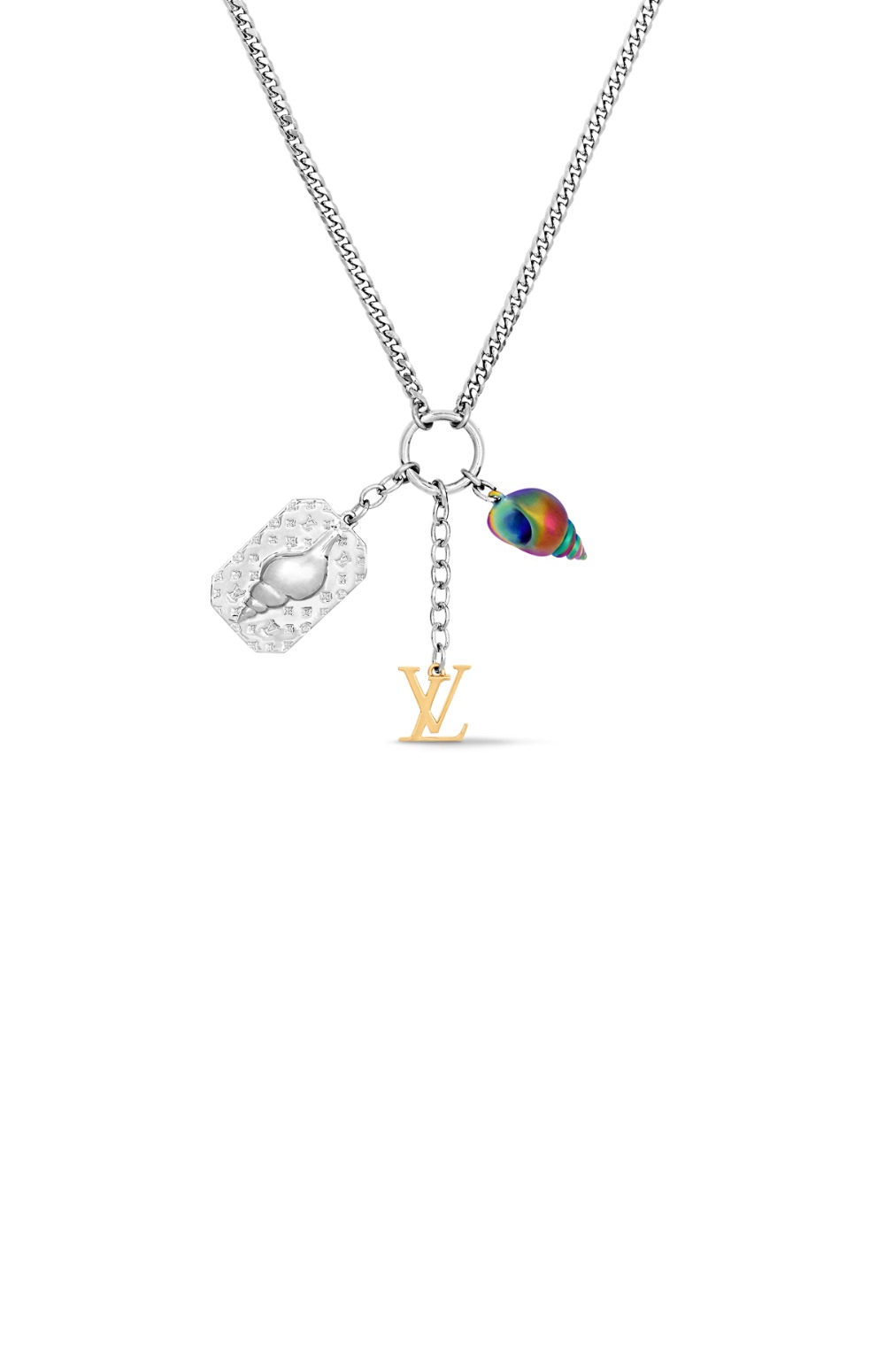 LV SHELL 목걸이 M01495
