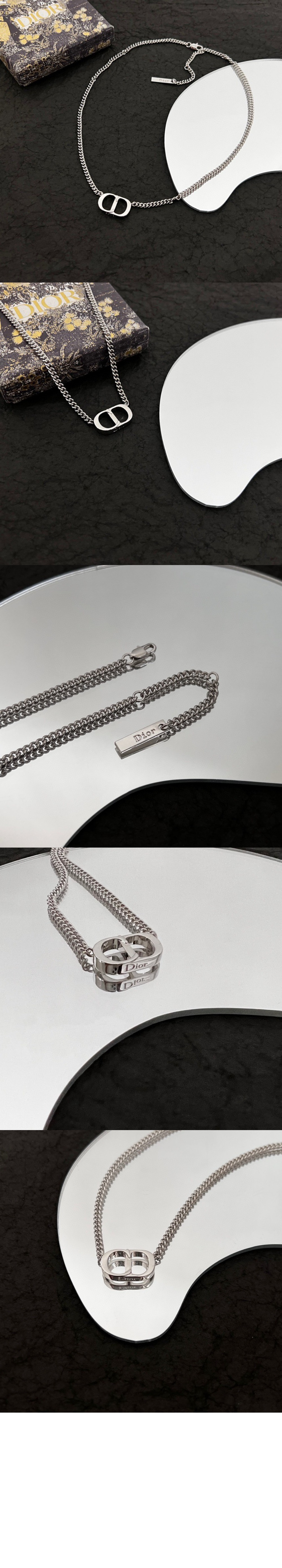 CD ICON NECKLACE 목걸이 N1026