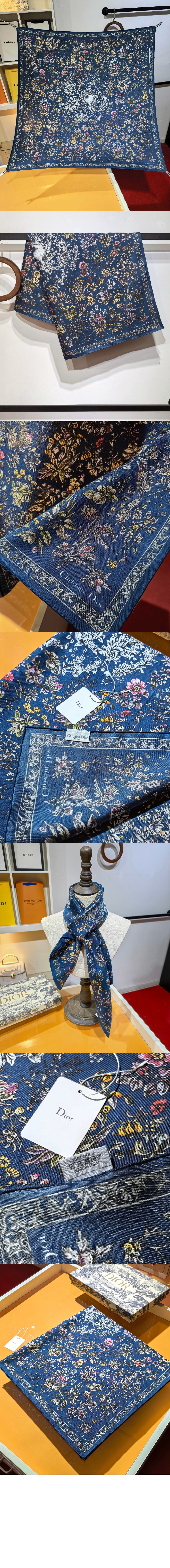 Millefiori Unicorn 90 스퀘어 스카프 51UNI