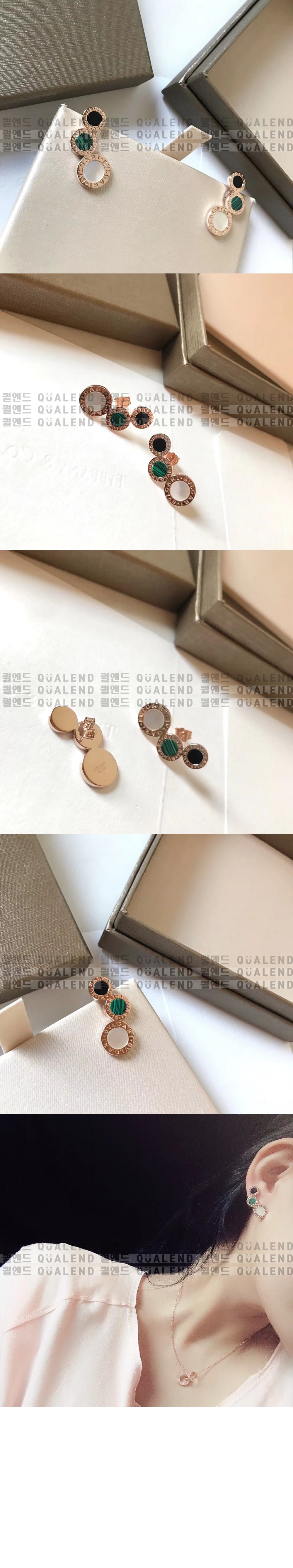 불가리 싱글 귀걸이 356431