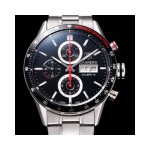 TAG HEUER 태그호이어 까레라 최신형 CV2A1F.BA0796 모나코 그랑프리 에디션 크로노그래프 블랙 다이얼 브레이슬릿 오토매틱 무브먼트 tag0339 - TAG Heuer Carrera Monaco Grand Prix Calibre 16 Limited Edition Chronograph Black Dial Bracelet 7750B-2 High Quilty Automatic Movement