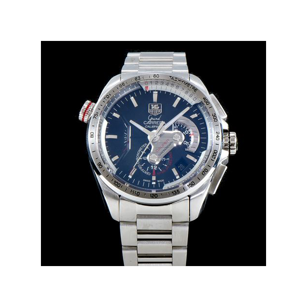 TAG HEUER  태그호이어 그랜드 까레라 칼리버 RS2 칼리버 크로노그래프 스크래치 방지 사파이어 크리스탈 글라스 최고급 옵션 tag0049 - TAG Heuer Grand Carrera Calibre 36 RS on Bracelet