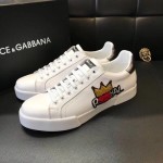 DOLCE & GABBANA 돌체앤가바나 패치자수 스니커즈
