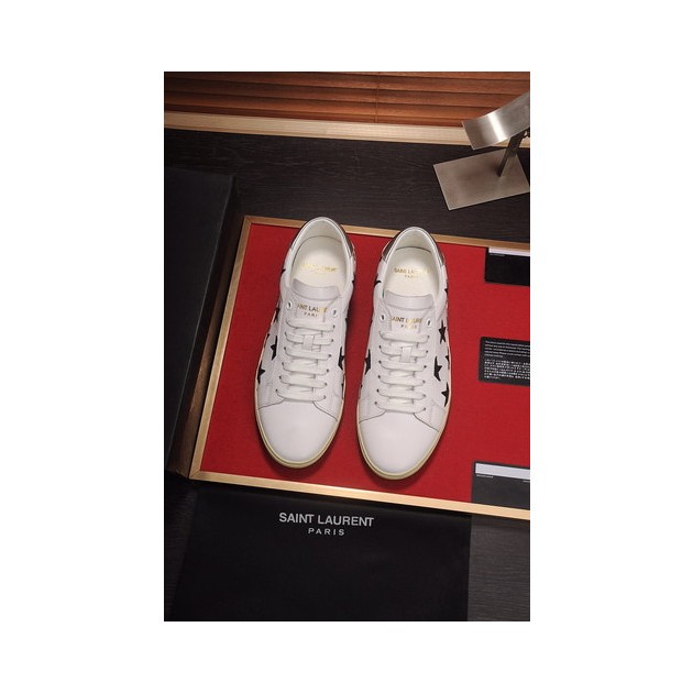 SAINT LAURENT 생로랑 스타패치 스니커즈