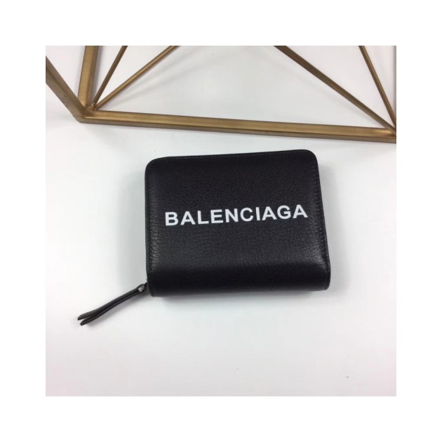 BALENCIAGA 발렌시아가 2020 에브리데이 지퍼월렛 블랙