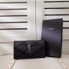 SAINT LAURENT 생로랑 플랩 장지갑 455662