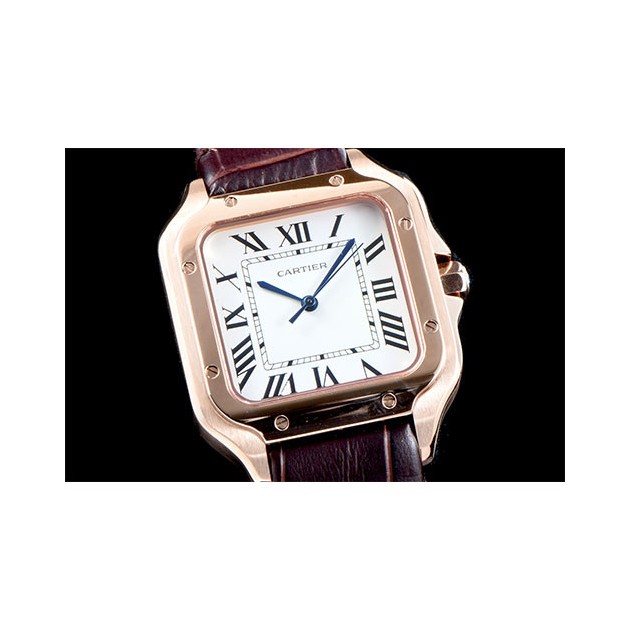 CARTIER 까르띠에 산토스 35mm 쿼츠-1 WGSA0008