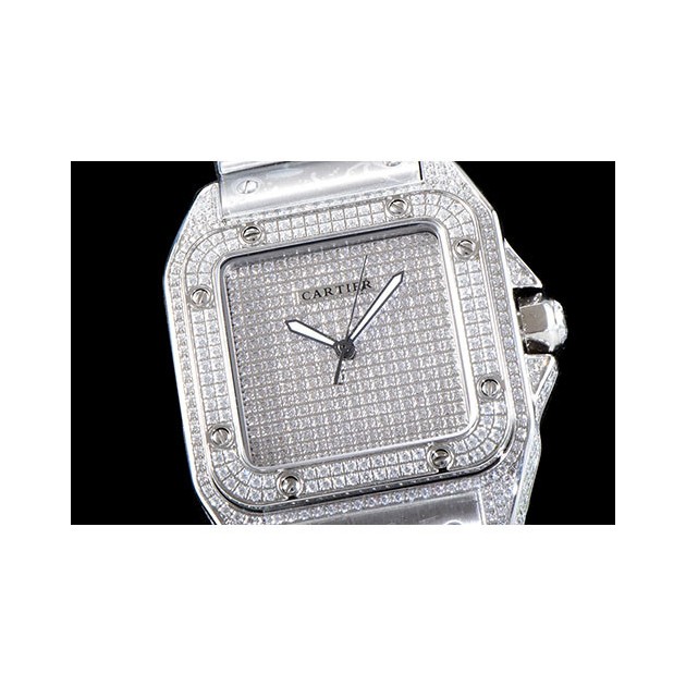 CARTIER 까르띠에 산토스 38mm WM505014-2
