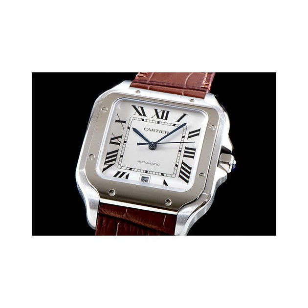 CARTIER 까르띠에 산토스 40mm-10 수정형 WSSA0009