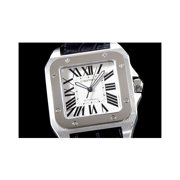 CARTIER 까르띠에 산토스 남성용-8 수정형 W20106X8