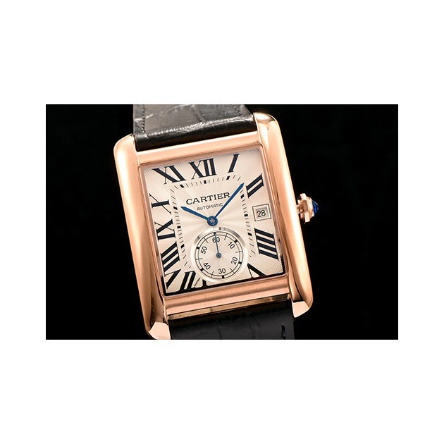 CARTIER 까르띠에 탱크 남성용 44mm-45