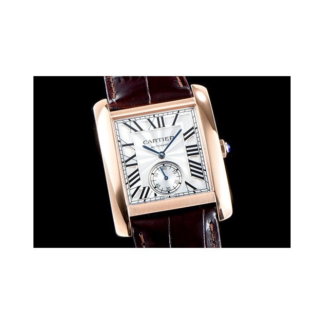 CARTIER 까르띠에 탱크 남성용 44mm-54 W5330001