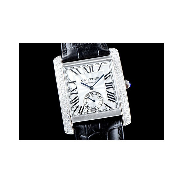 CARTIER 까르띠에 탱크 남성용 44mm-57 W5330003