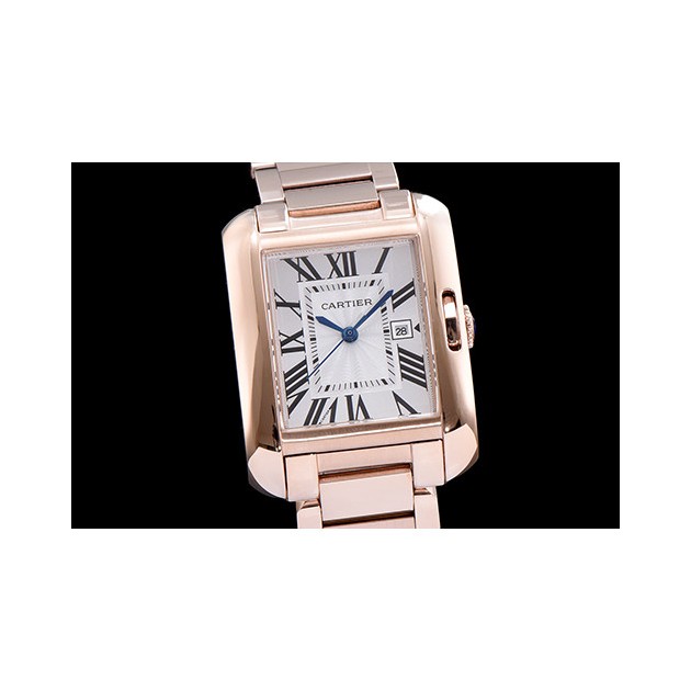 CARTIER 까르띠에 탱크 앙글레즈 여성용-43 (LARGE)
