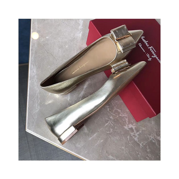 FERRAGAMO 페레가모 더블보우 플랫 M1620-2