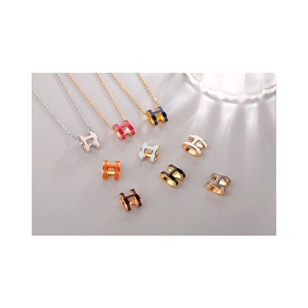 HERMES 에르메스 H 목걸이