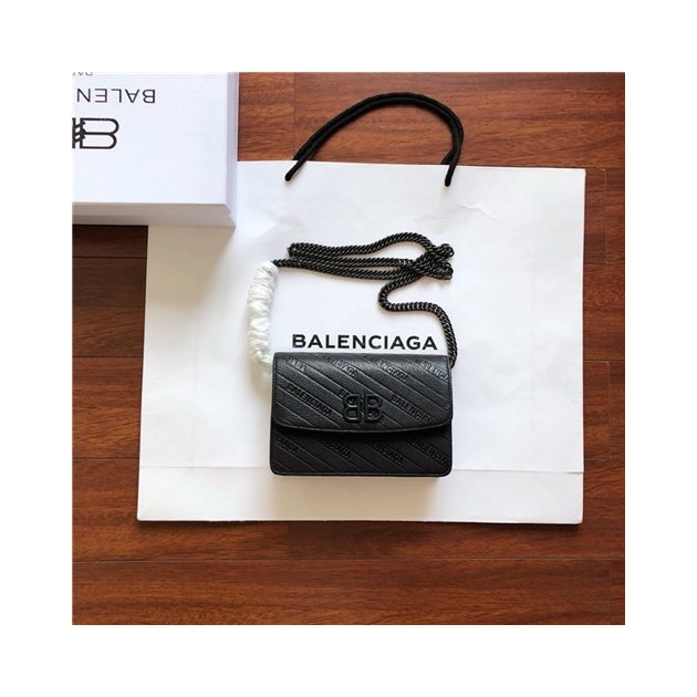 BALENCIAGA 발렌시아가 체인 숄더백 21CM B90081 신상