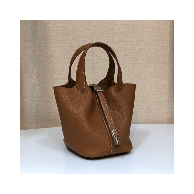 HERMES 에르메스 피코탄 18CM/22CM 오리지날 끌레망스 정품가죽사용 (100%수작업) H659210-8