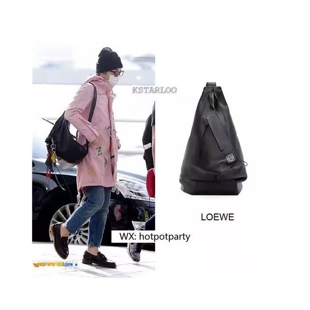 LOEWE 로에베 crossboby 지드래곤 백팩 L10801