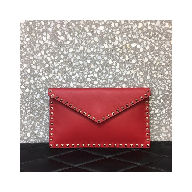 발렌티노 락스터드 엔벨롭 클러치 30CM V632010-3