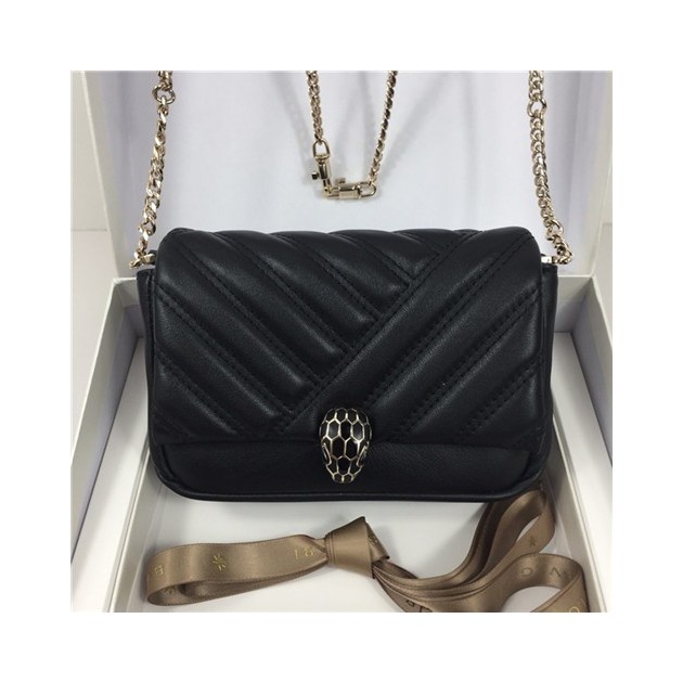 BULGARI 불가리 세르펜티 카보숑 미니 숄더백 BV288760-1
