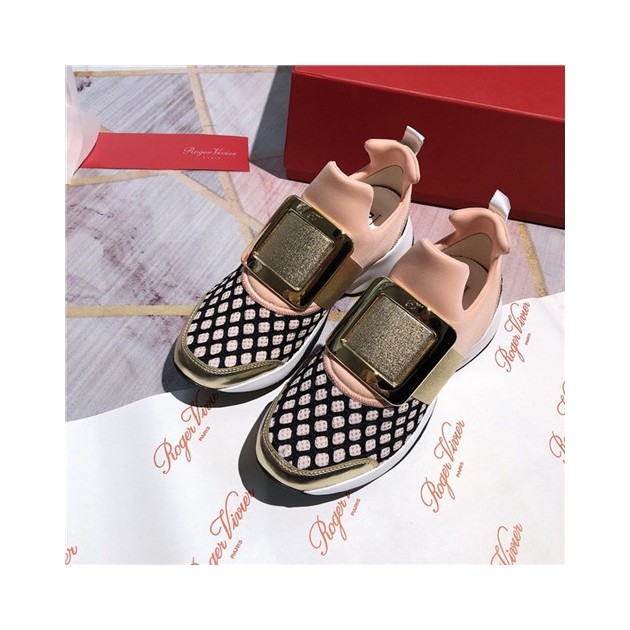 ROGER VIVIER 로저비비에 스니커즈 굽높이6CM  R70090-2 (255사이즈 주문제작)