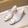 ROGER VIVIER 로저비비에 힐 슬리퍼 굽높이7.5CM  RR1991-2신상 (220,255,사이즈 주문제작)