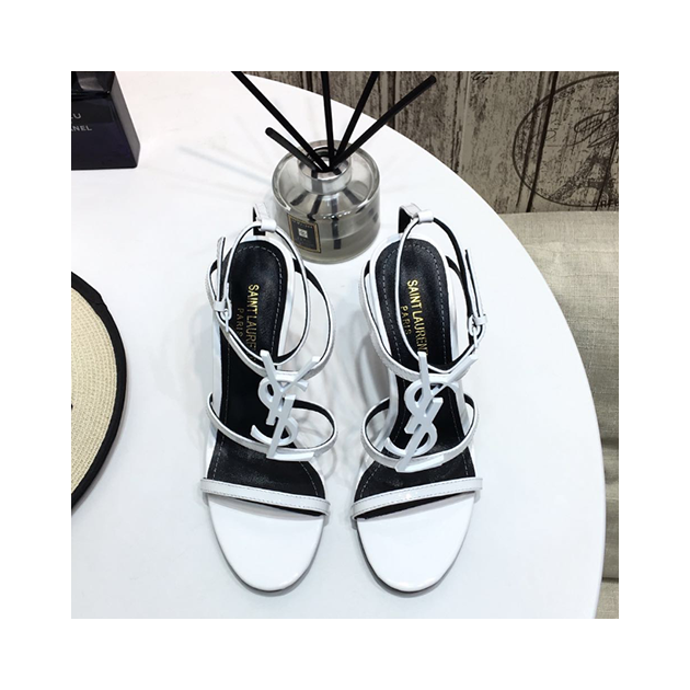 SAINT LAURENT 생로랑 샌들 굽높이10.5CM 봄신상 (220사이즈 주문제작)