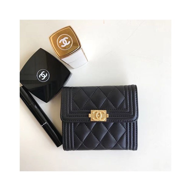 CHANEL 샤넬 LEBOY 지갑 램스킨 AS5088