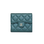 CHANEL 샤넬 캐비어 반지갑 AS401052