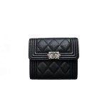 CHANEL 샤넬 보이 플랩 반지갑 AS87555