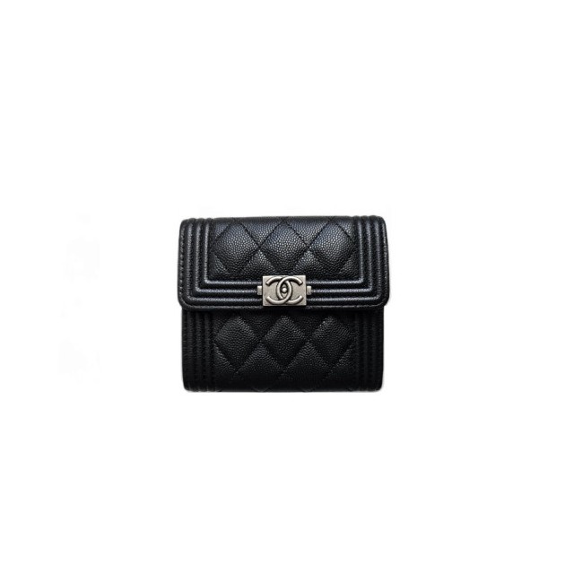 CHANEL 샤넬 보이 플랩 반지갑 AS87555