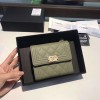 CHANEL 샤넬 LEBOY 지갑 캐비어 금장 AS87088