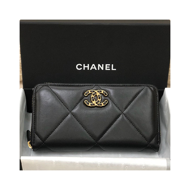 CHANEL 샤넬 지퍼 장지갑 AP0946 신상