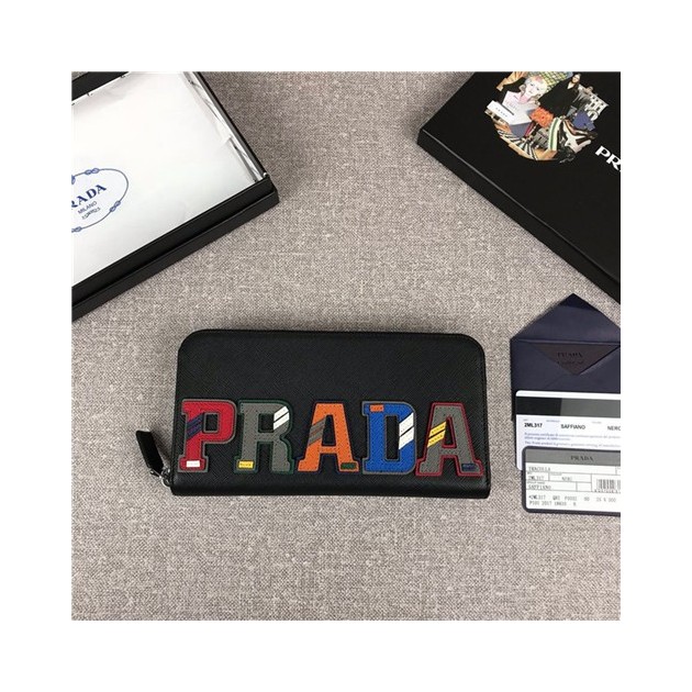 PRADA 프라다 지퍼 장지갑 2ML317-1 신상