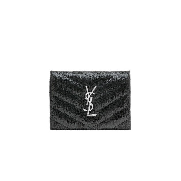 44위 SAINT LAURENT 생로랑 그랑 드 뿌드르 모노그램 지갑 Y10891