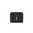 SAINT LAURENT 생로랑 캐비어 컴팩트 반지갑 (금장/은장)