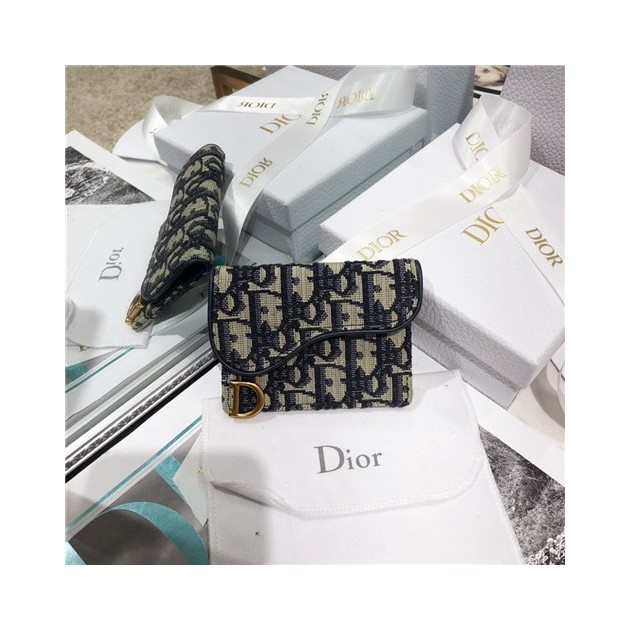 DIOR 디올 오블리크 동전지갑 D15100
