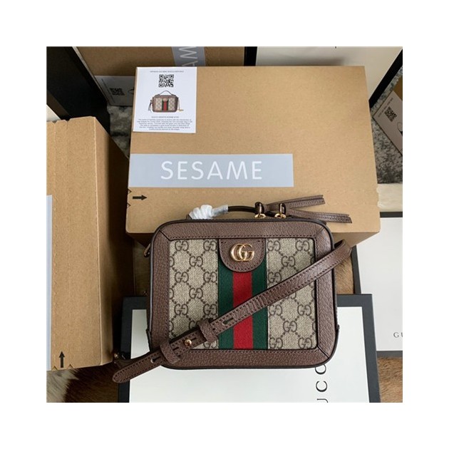 GUCCI 구찌 오피디아 GG 카메라 미니 숄더백 602576