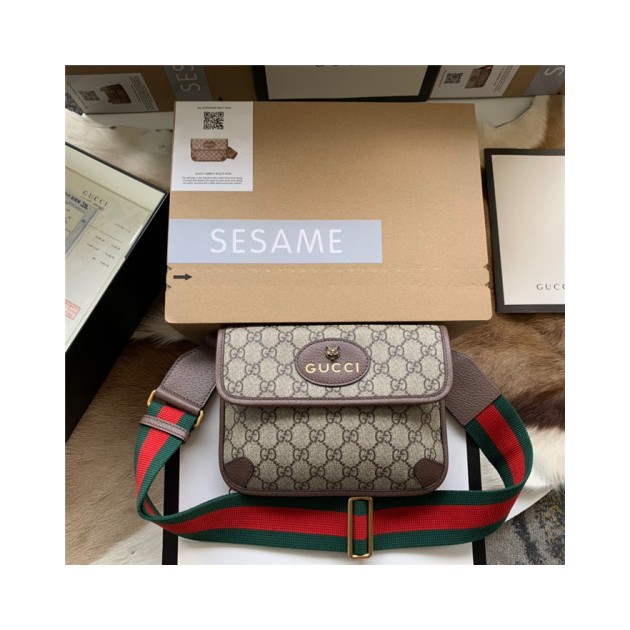 GUCCI 구찌 수프림 힙색 미니 메신저백 489617