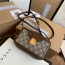 GUCCI 구찌 GG 수프림 캔버스 클래스프 사각 미니백 614368 신상