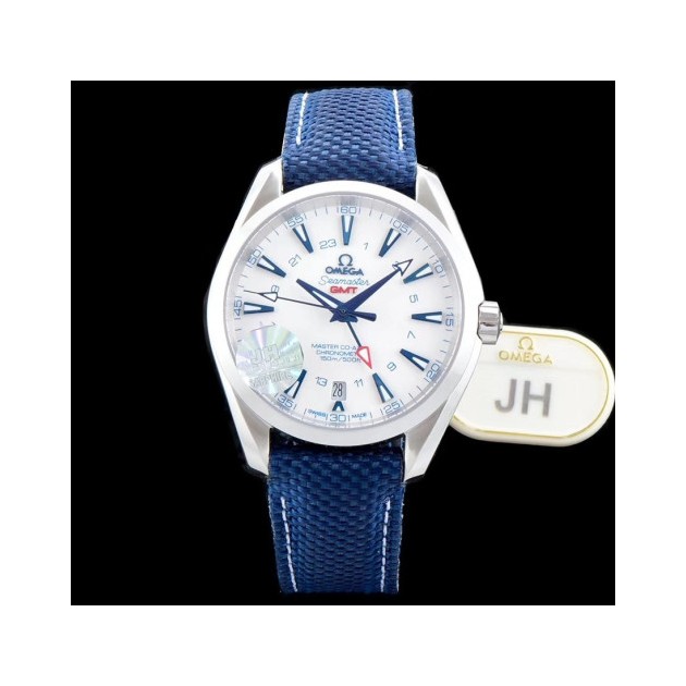 OMEGA 오메가 씨마스터 GMT 마스터 코엑시얼 크로노 블루