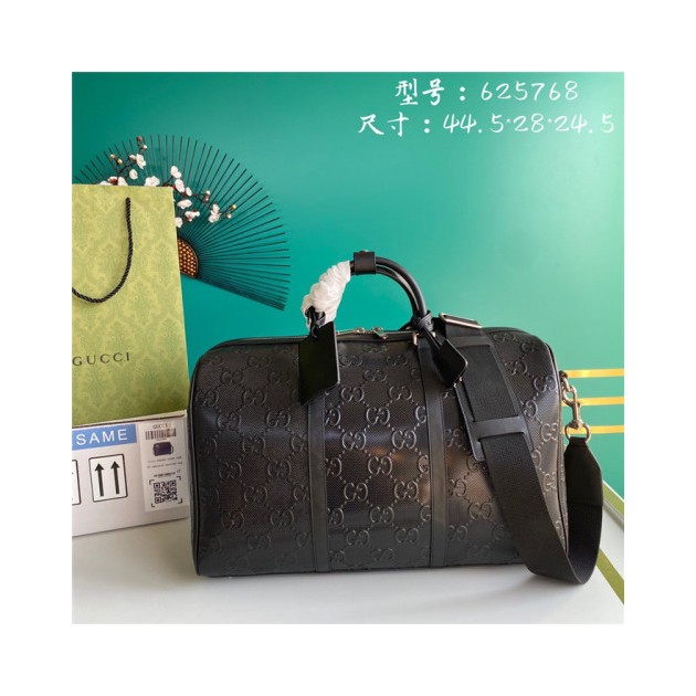 GUCCI 구찌 GG 엠보스 더플백